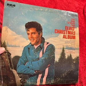 Elvis' Christmas Album Elvis Sings Christmas Songs 1971 LP Vinyl Record